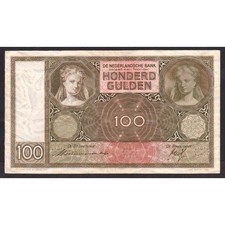 NETHERLANDS 100 Gulden 1939 -