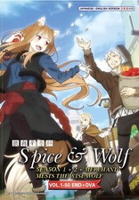 Spice And Wolf - Complete Collection (Season 1-2) Anime DVD with English Dub
