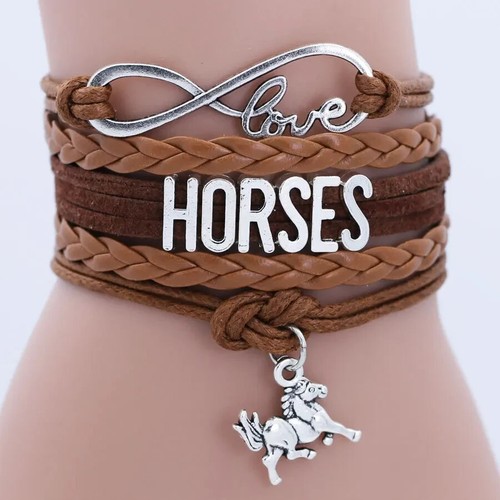 Bracciale cavallo animale - bracciale,