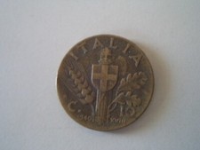 MONETA 10 CENTESIMI CENT SPIGA  - ANNO 1940 VITTORIO EMANUELE III