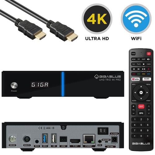 Gigablue trio pro - pro, uhd
