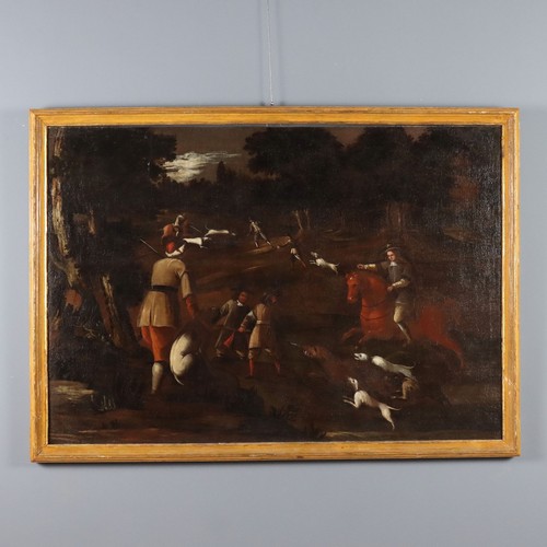 Dipinto antico scena - dipinto, di