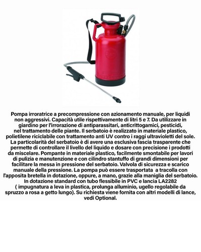 Pompa mano ares - a, lt.6
