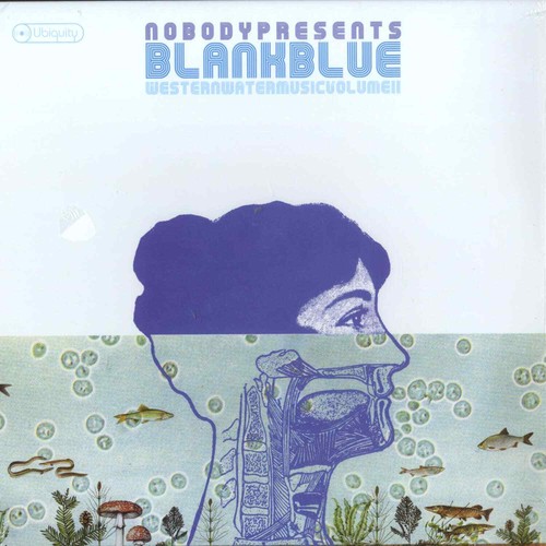 Nobody presents blank - nobody, blue