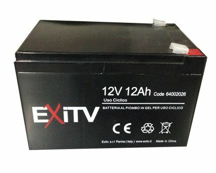 Batteria 12v 12ah piombo - 12ah, al