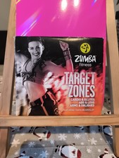 Zumba Fitness Target Zones Tanya Beardsley Cardio Glutes Abs Legs - 3 x DVD PAL