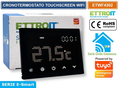 Cronotermostato touch screen - cronotermostato,