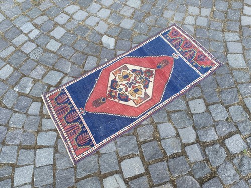 Tappeto vintage oushak - tappeto,