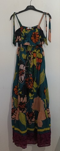 Abito lungo floreale markup - floreale,