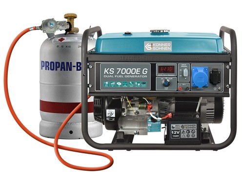Generatore gas benzina doppio - generatore, gas/benzina