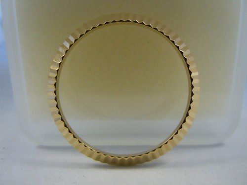 Lunetta scanalata oro - , giallo