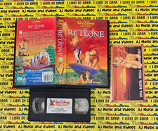 VHS film IL RE LEONE 1995 animazione WALT DISNEY classici VS 4536 +BUSTA (F293)