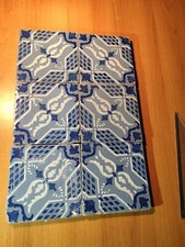 Piastrelle in maiolica 19,2 cm x 19,2 cm. Franco Domenico.  S.Stefano Camastra