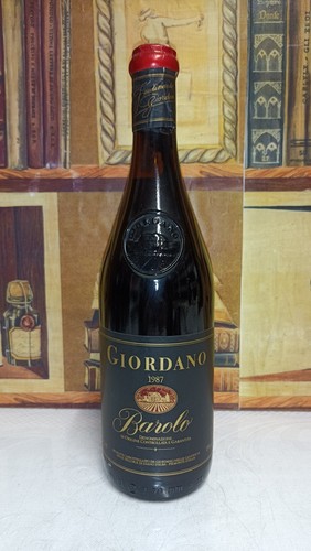 Vino 1987 barolo giordano - vino, 75cl