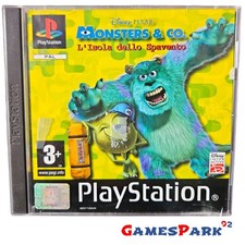 Disney Pixar Monsters & co l'isola dello spavento ps1 playstation 1 gioco usato