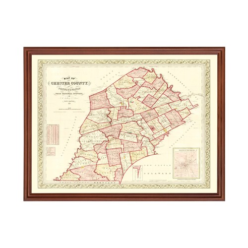 Vecchia mappa della - , di