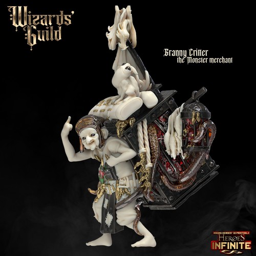 Granny critter mercante - critter,
