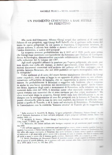 Aglietti frasca un - s.,