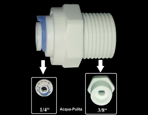 Raccordo 8 tubo 6 mm - 1/4",