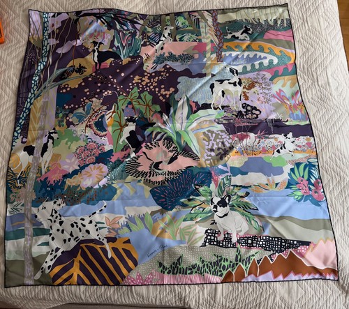 Sciarpa foulard seta hermès - foulard,