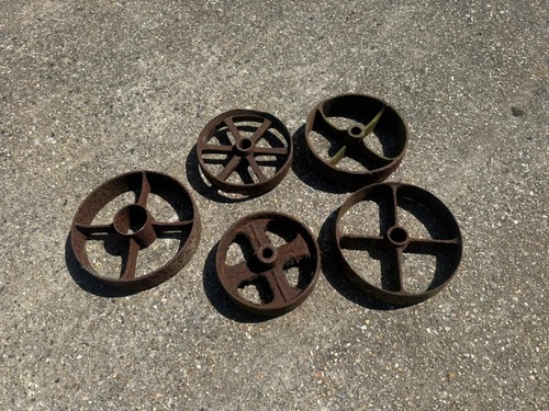 Antico carrello ghisa ruote - antico,