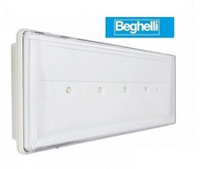 BEGHELLI 19500 LAMPADA EMERGENZA LED 11W A PARETE SA/SE 2 ORE AUTONOMIA IP42