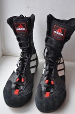 STIVALI NERI DA BOXE ADIDAS