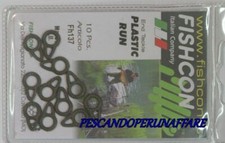 FISHCON ART. FH137 END TACKLE PLASTIC RUN-pcs 10 a confezione-made in E.U.