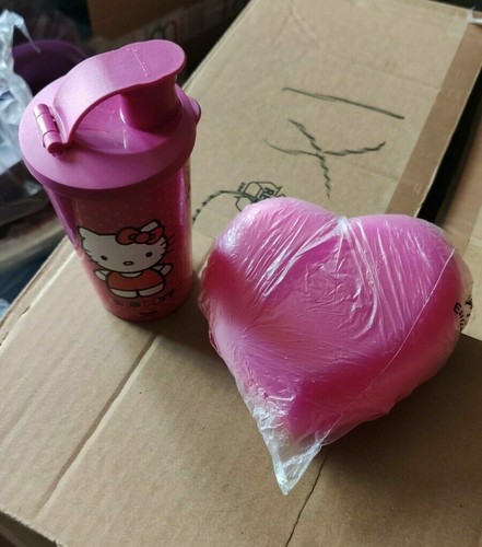 Tupperware set hello kitty - tupperware,