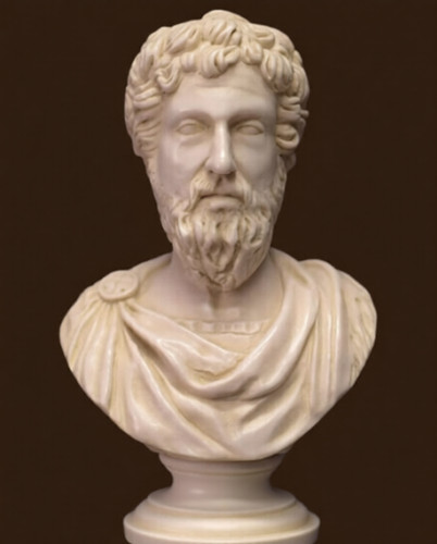 Statua busto marco aurelio - busto,