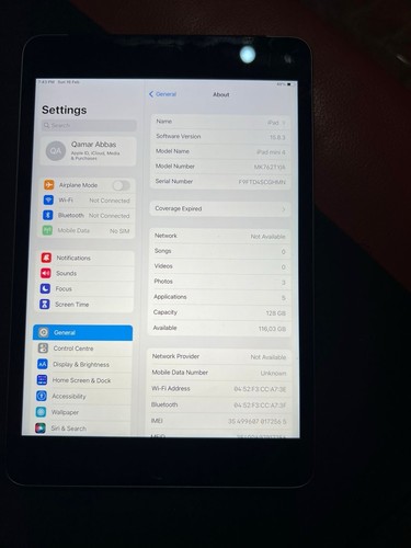 Apple ipad mini - mini, 4(