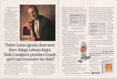 Lotus agenda 1989 vintage 2pg - 1989,