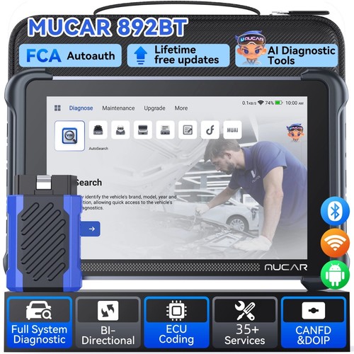 Mucar 892bt obd2 diagnostico - mucar,