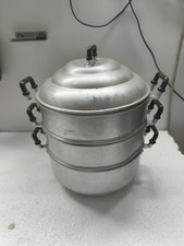 vaporiera in alluminio vintage