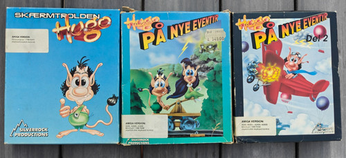 Giochi commodore amiga - commodore, hugo