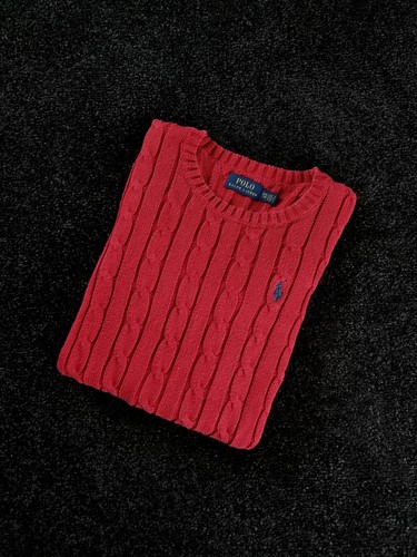 Sweater cable knit ralph - knit,