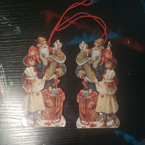 Coppia addobbi natalizi piatti - addobbi,