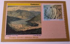 SETA SILK SEIDE SEDA SOIE LONGONI BALDASSARE LOMBARDIA  2001 COMO CITTA