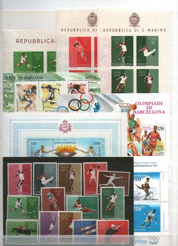 Francobolli olimpiadi olympic - francobolli,