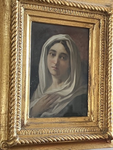Quadro dipinto sacro madonna - dipinto,