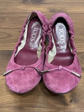Ballerine Tod's Gommino viola Dee misura 5/23,2 cm