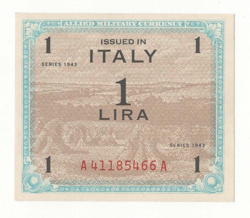 Lire serie 1943 - am,