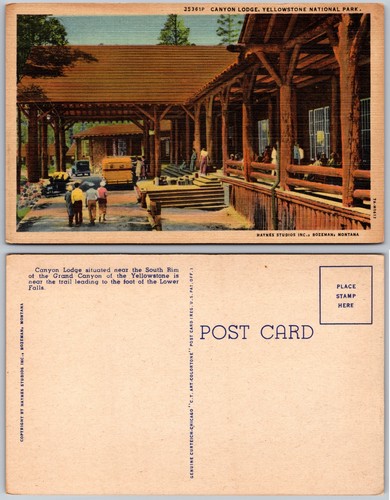 Cartolina canyon lodge parco - canyon,