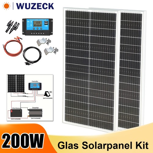 Kit pannello solare 200w - solare, 100w