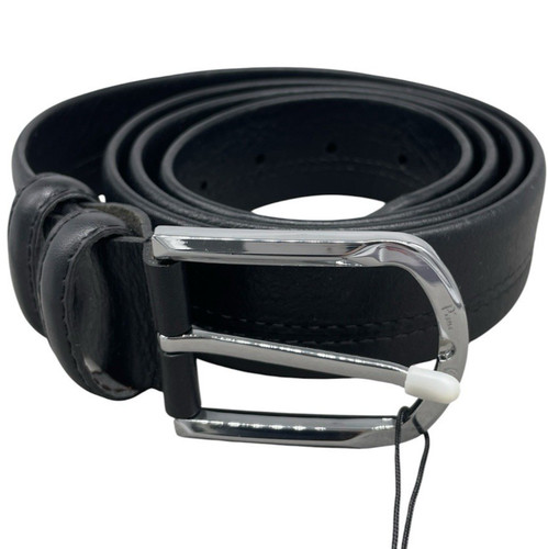 Cintura uomo nera pelle - nera,