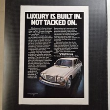 1978 Volvo 164 - Original AD Advertising Pubblicità Vintage