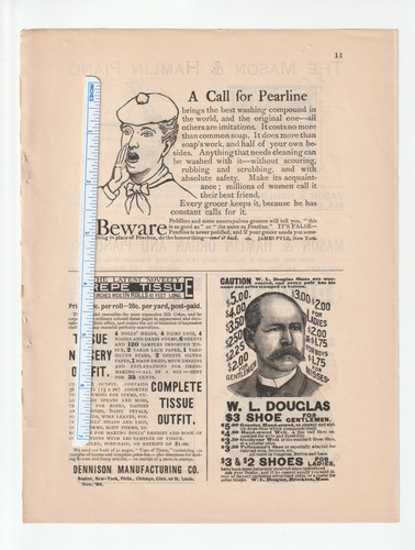 Dennison crepe tissue 1890 - tissue,