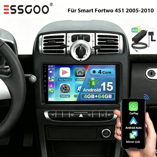 Dab per smart fortwo 451 - dab+,