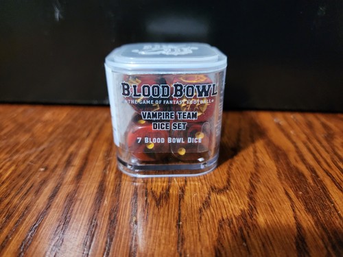 Warhammer blood bowl dadi - blood,
