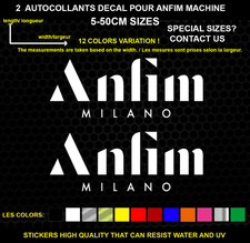 2  autocollants DÉCORATIF